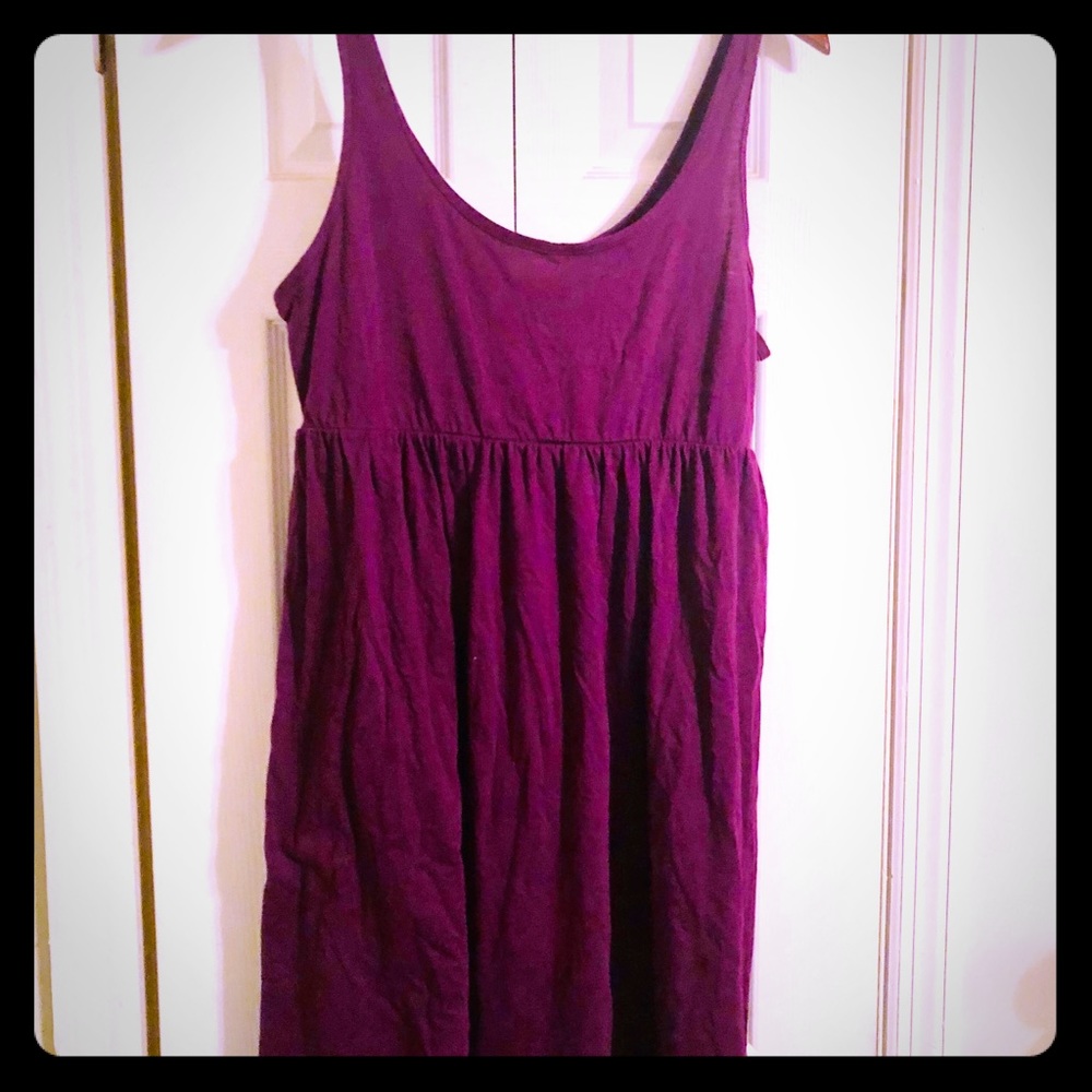 Purple dress